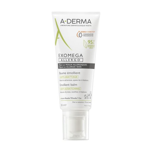 A-Derma Exomega Allergo Balsamo Emolliente Cosmetico Sterile 200ml