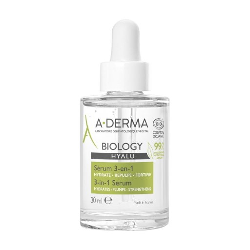 A-Derma Biology Hyalu Siero Viso 3-in-1 30ml
