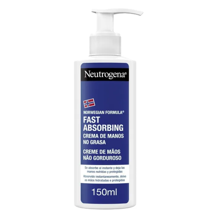 Neutrogena Crema Mani con Formula Norvegese ad Assorbimento Rapido 150 ml
