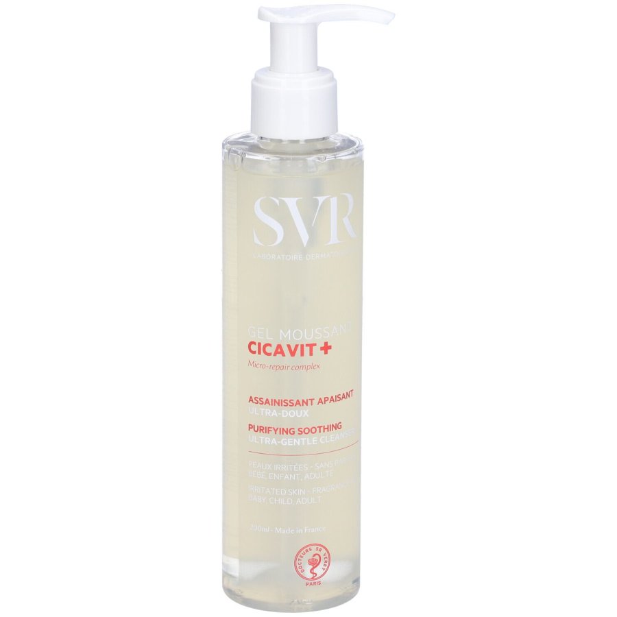 SVR Cicavit+ Gel Moussant 200ml – Detergente Corpo Lenitivo