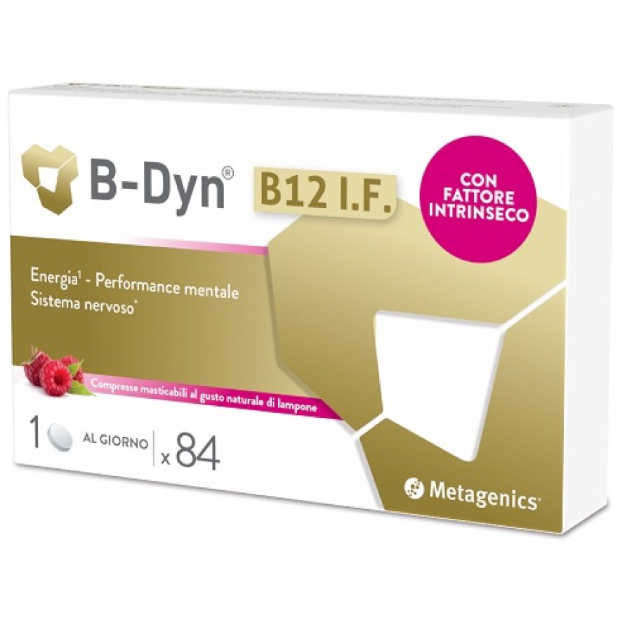 Metagenics B-Dyn B12 I.F., 84 Compresse masticabili Metagenics B-Dyn B12 I.F., 84 Compresse masticabili