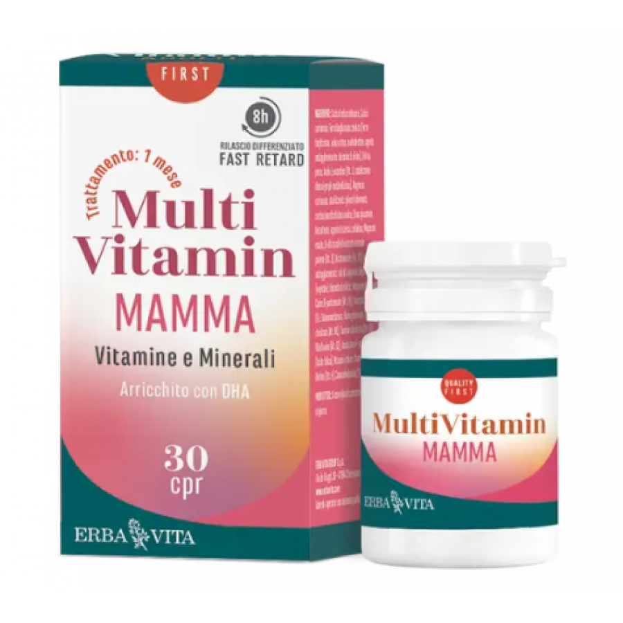 MultiVitamin Mamma Vitamine E Minerali 30 Compresse
