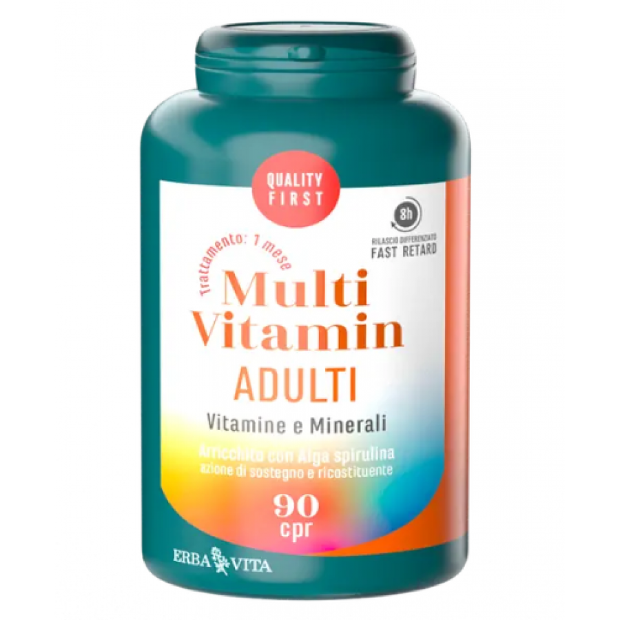 MultiVitamin Adulti Vitamine E Minerali 90 Compresse