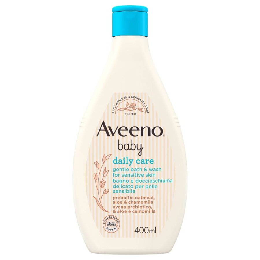 Aveeno Baby Daily Care Bagno e Docciaschiuma Delicato, 400 ml Aveeno Baby Daily Care Bagno e Docciaschiuma Delicato, 400 ml