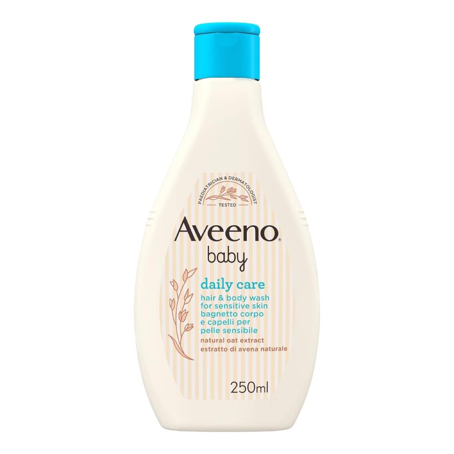 Aveeno Baby Daily Care bagnetto corpo e capelli, 250 ml