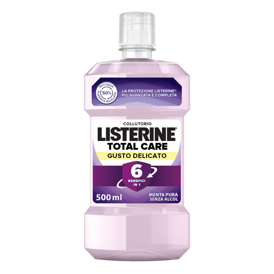 Listerine Total Care Gusto Delicato Collutorio 500ml