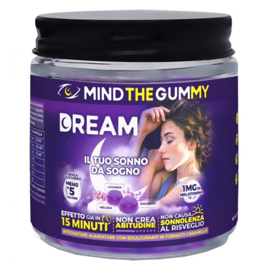 Mind The Gummy Dream Melatonina Per Il Sonno 60 Pastiglie Gommose