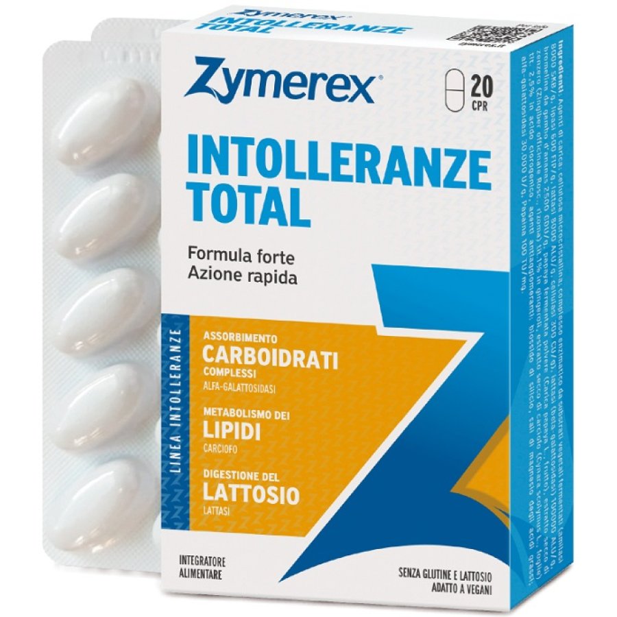 Zymerex INTOLLERANZE TOTAL, 20 Compresse