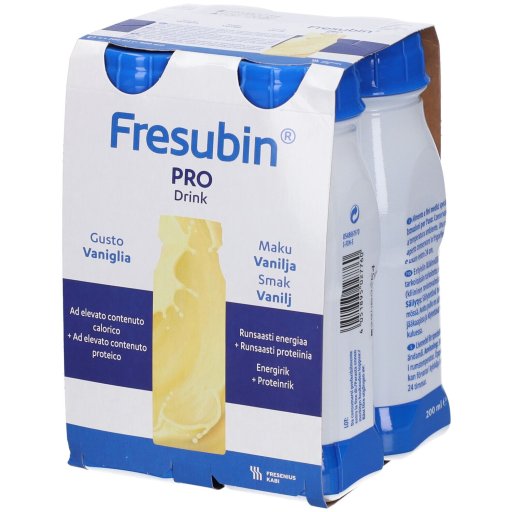 FRESUBIN PRO DRINK VANIGLIA, 4 FLACONI DA 200 ML