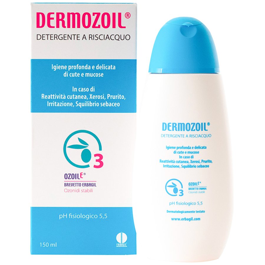 Dermozoil Detergente a Risciacquo, 150 ml Dermozoil Detergente a Risciacquo, 150 ml