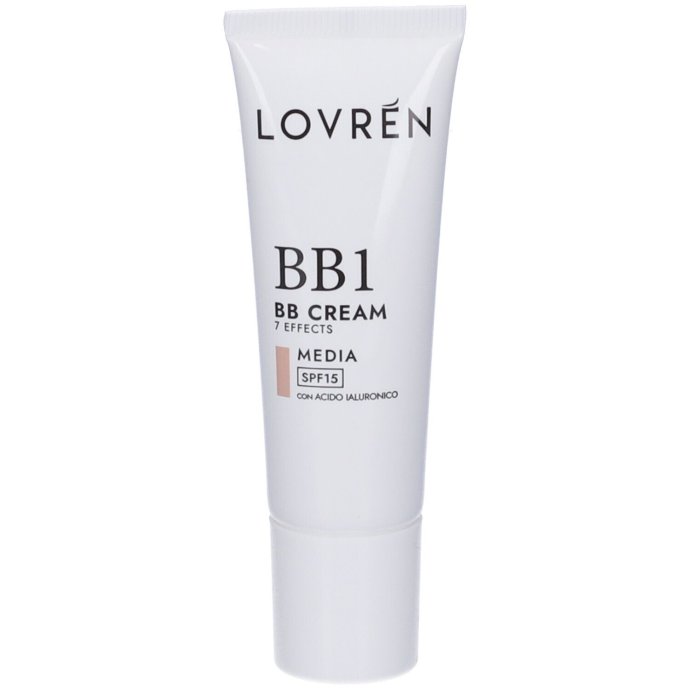 Lovrén Crema Colorata 7 Effetti Viso Decolleté Colore BB1 Media, 25ml