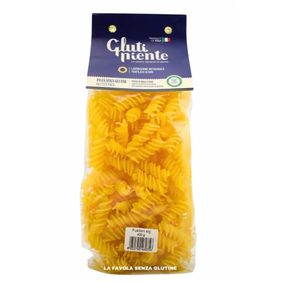 GlutiNiente Fusilloni Senza Glutine, 400 g GlutiNiente Fusilloni Senza Glutine, 400 g