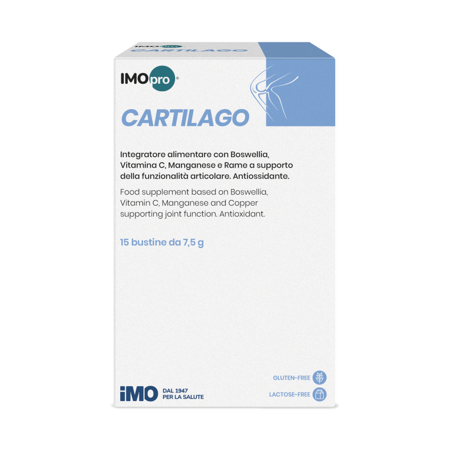 IMOpro Cartilago integratore funzionalità articolare 15 bustine 7,5 g