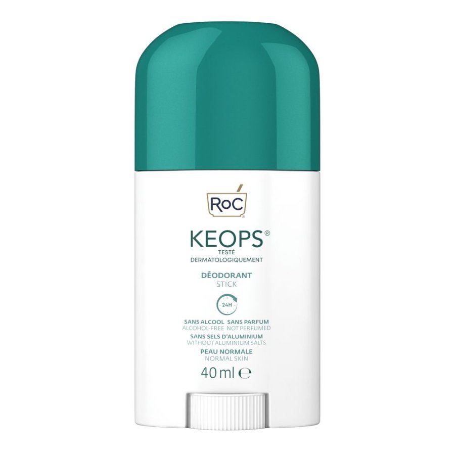 RoC KEOPS, Deodorante Stick, 40 ml
