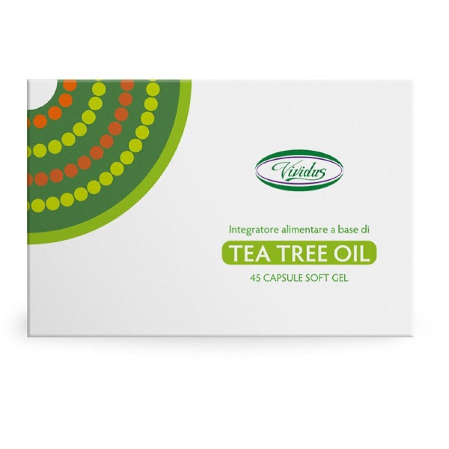 Vividus Tea Tree Oil, 45 Capsule Soft Gel Vividus Tea Tree Oil, 45 Capsule Soft Gel