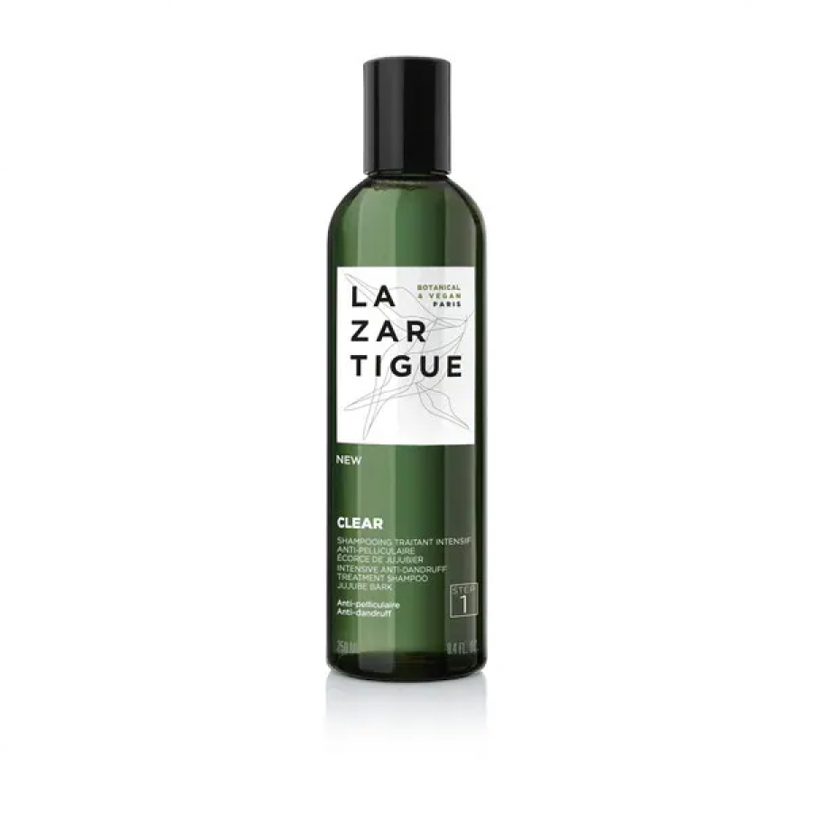 Lazartigue Clear Shampoo Trattamento Intensivo Antiforfora 250ml