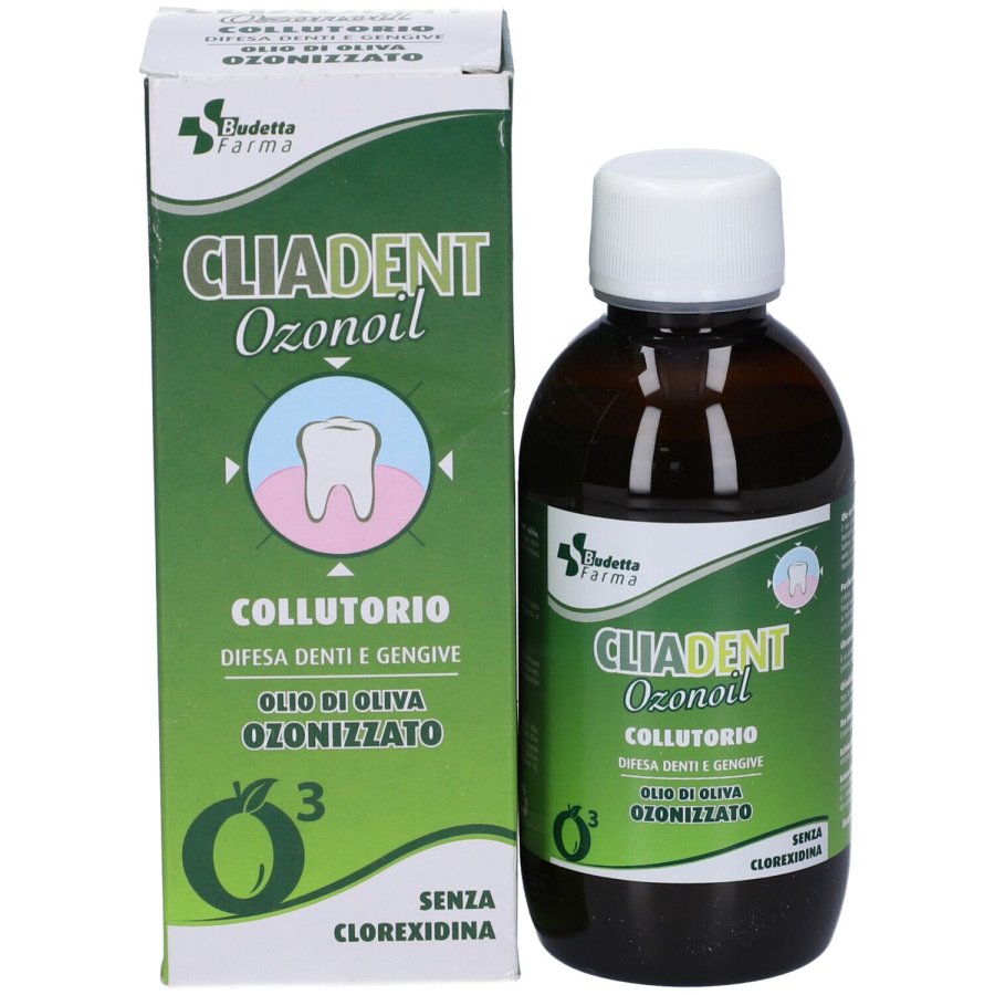 Budetta Farma Cliadent Collutorio Ozonoil, 200 ml Budetta Farma Cliadent Collutorio Ozonoil, 200 ml