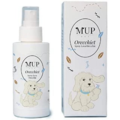 Mup Pet Orecchiet Spray Lava Orecchie per Cani 100ml - Igiene Auricolare per Cani