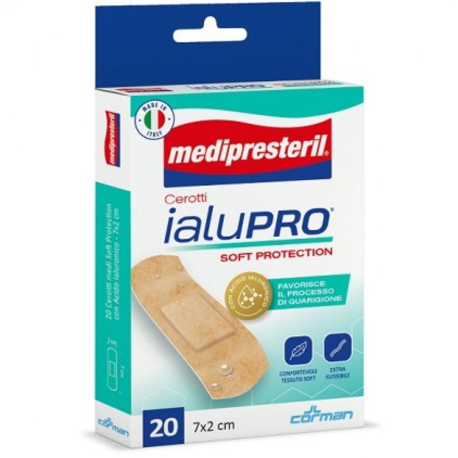 Medipresteril Cerotti Ialupro Soft Protection 7x2cm - Pacco da 20 Cerotti
