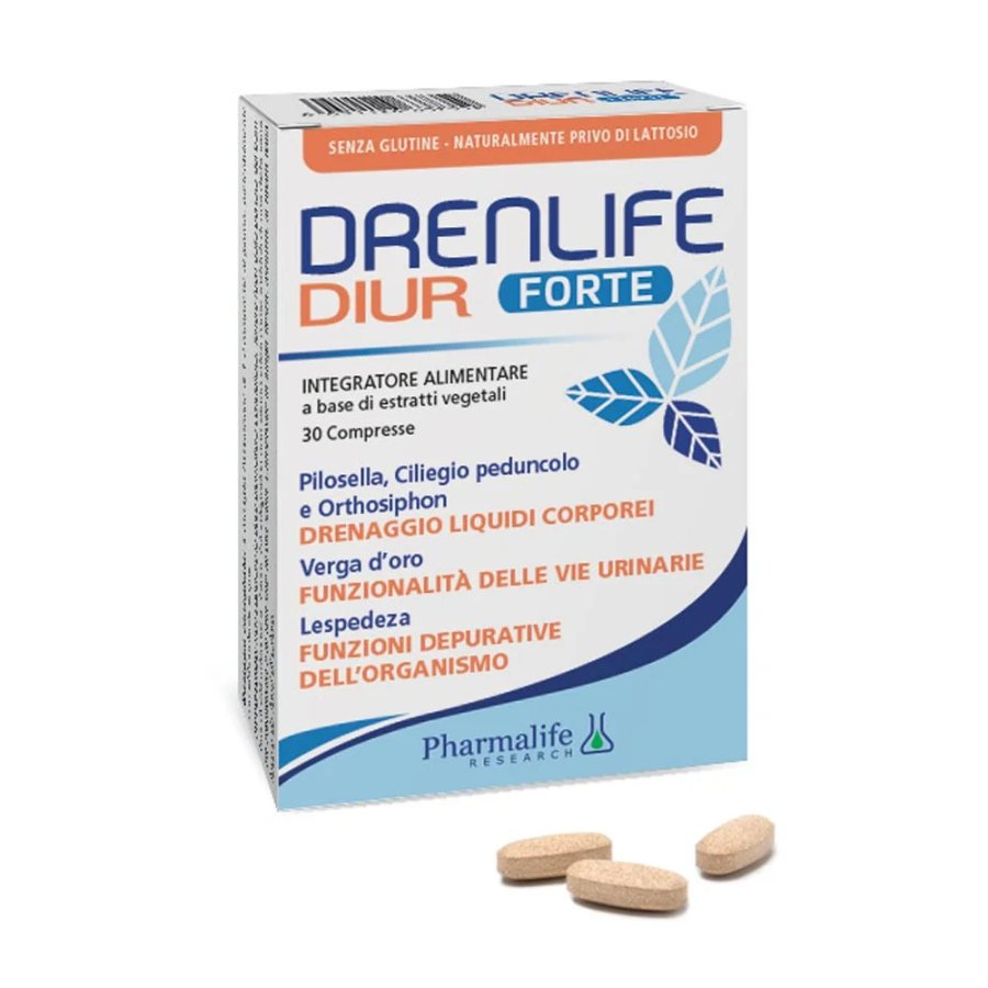 Pharmalife Drenlife Diur Forte, 30 Compresse