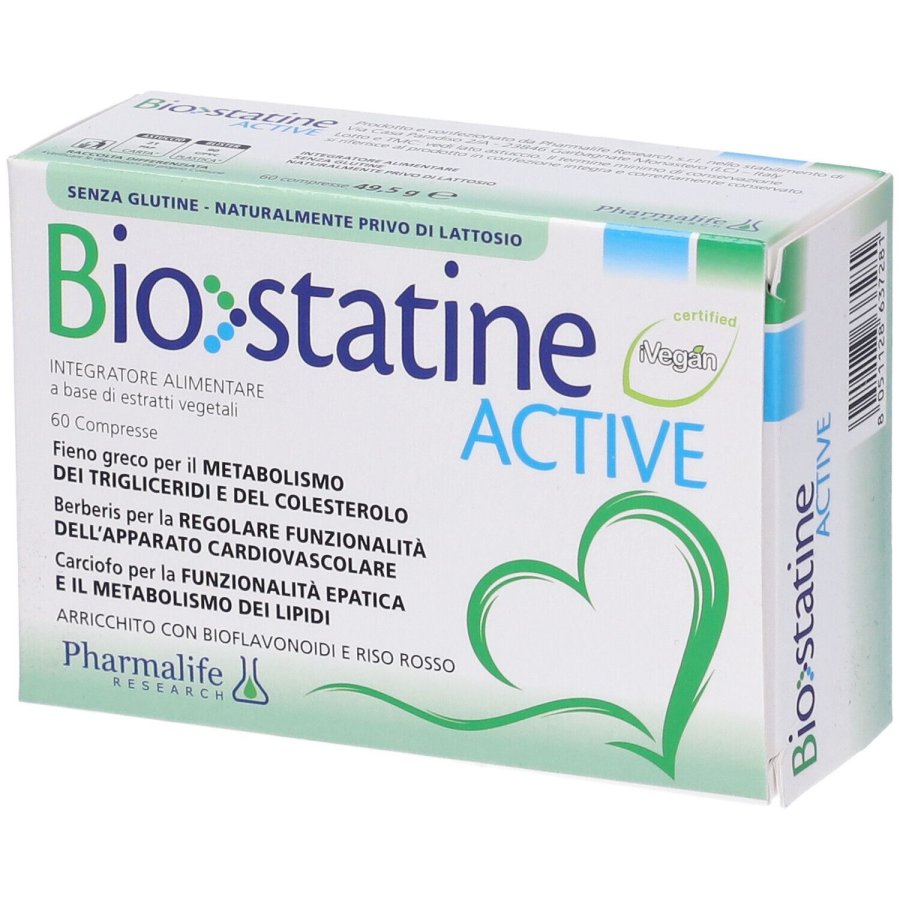 Pharmalife Research, Biostatine Active, 60 Compresse