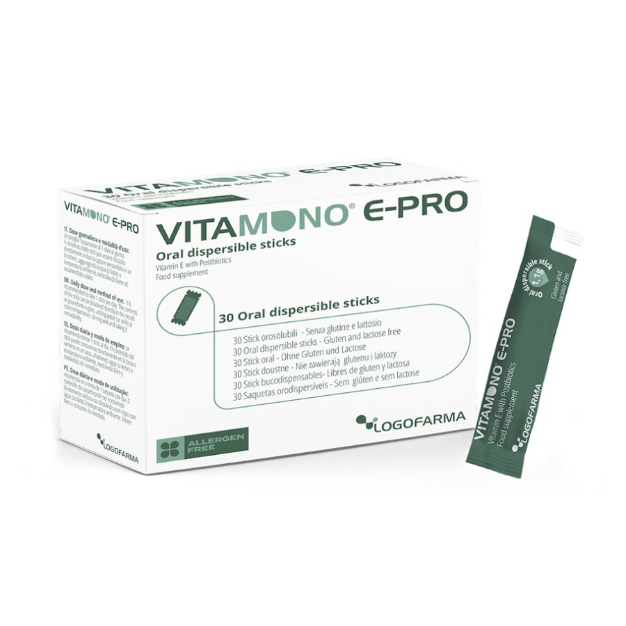 Vitamono E Pro, 30 Bustine