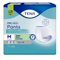 Tena Pants Super Pannoloni Mutandine Assorbenti Taglia M 12 Pezzi