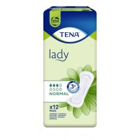 Tena Lady Normal Pannolini 12 Pezzi - Assorbente per Perdite Urinarie da Leggere a Moderate