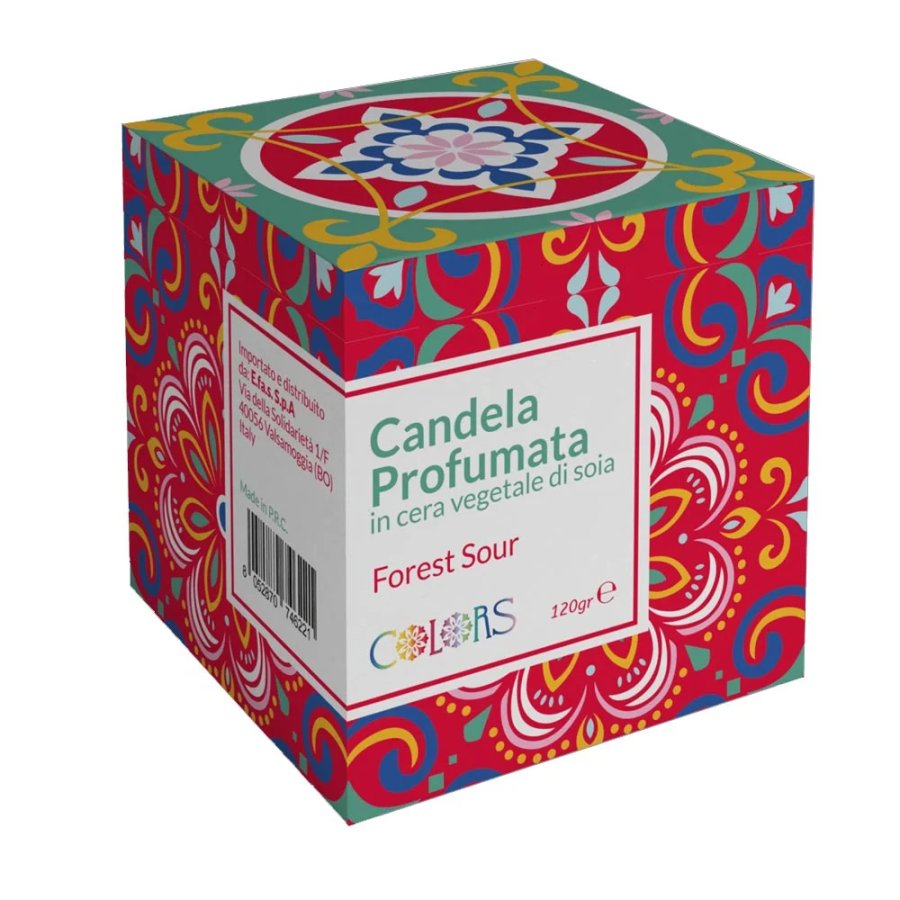 Colors Candela Profumata Forest Sour, 120 g Colors Candela Profumata Forest Sour, 120 g