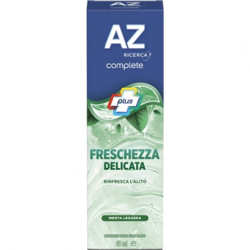 AZ - Complete Dentifricio Freschezza Delicata 65ml - Protezione completa per una bocca fresca e sana