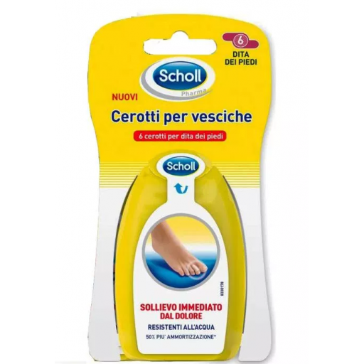 ​​​​​​​Cerotti Vesciche Misure Miste 6 pezzi