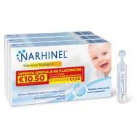 Narhinel Soluzione Fisiologica 3 Pack da 20 Flaconcini Promo - Soluzione nasale per l'igiene quotidiana