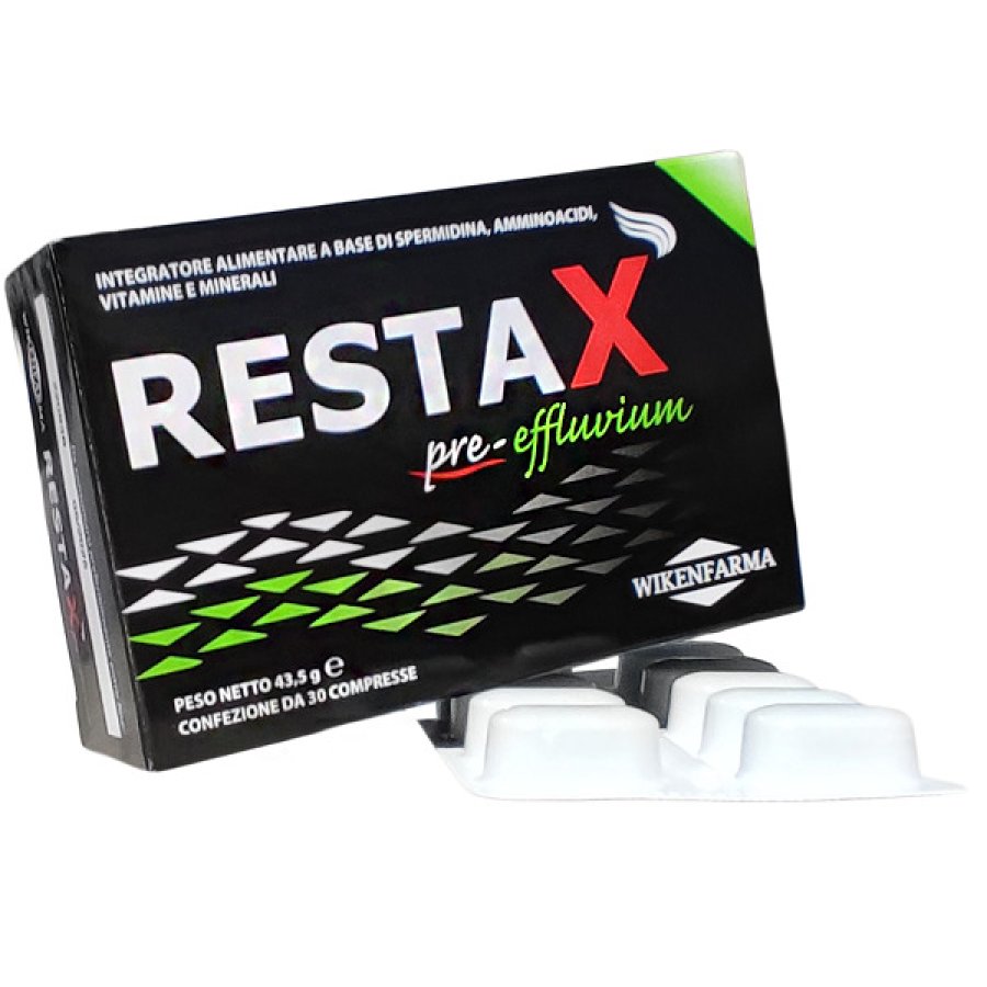 Restax Pre-Effluvium, 30 Compresse Restax Pre-Effluvium, 30 Compresse