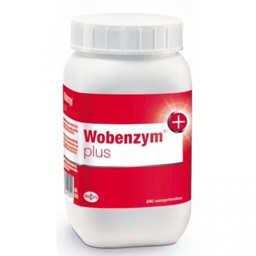 Wobenzym Plus 240 Compresse - Integratore alimentare antinfiammatorio per articolazioni e muscoli