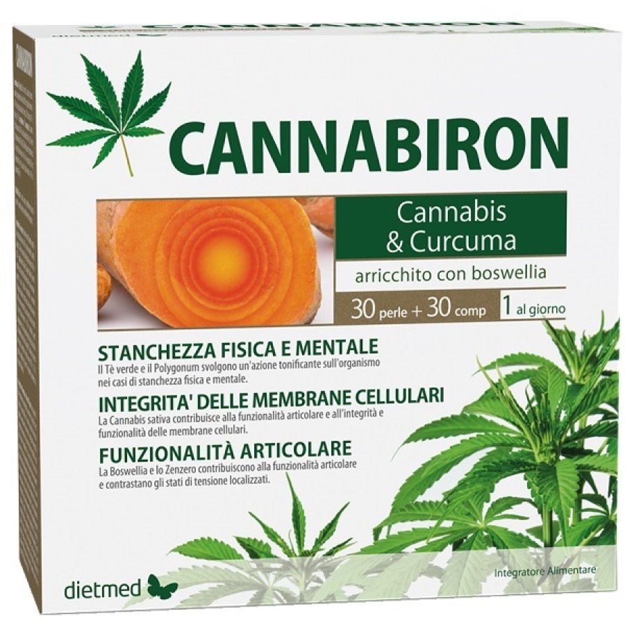 Cannabiron, 30 compresse e 30 perle