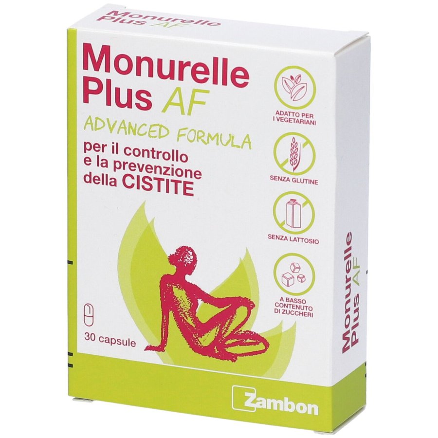 Zambon, Monurelle Plus Advanced Formula, 30 Capsule