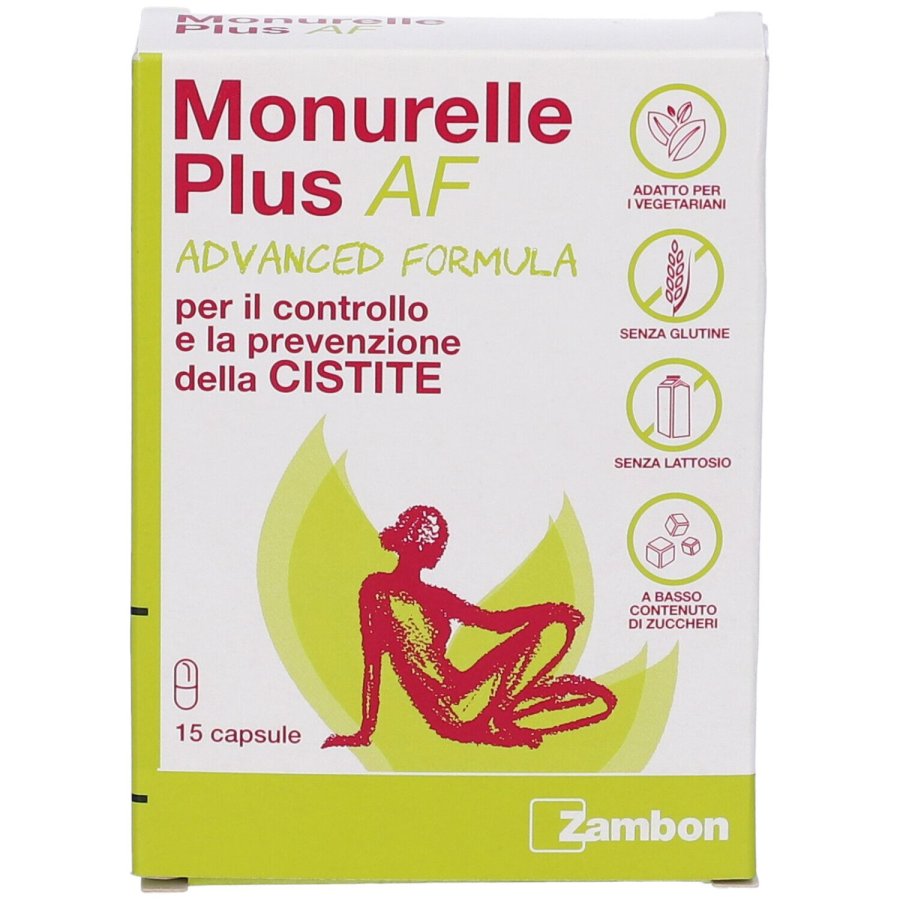 Zambon, Monurelle Plus Advanced Formula, 15 Capsule