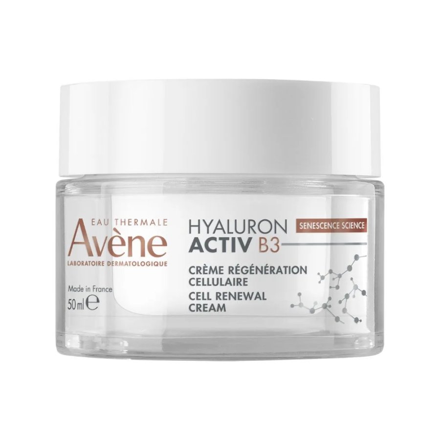 Av&egrave;ne Hyaluron Activ B3 Crema Rigenerante Cellulare Antirughe, 50 ml