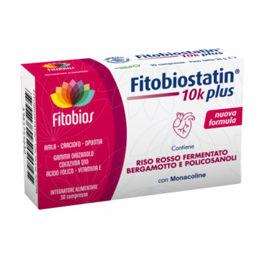 Fitobiostatin 10k Plus 30 Compresse - Integratore per il Benessere Generale