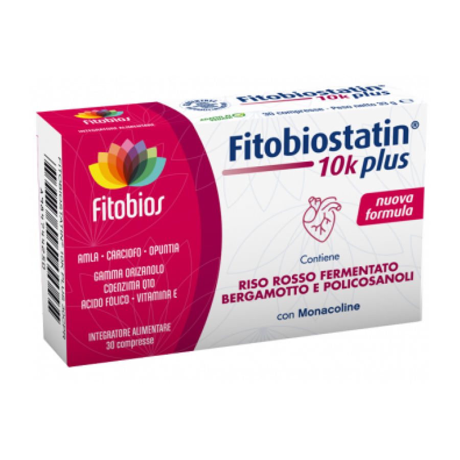 Fitobiostatin 10k Plus 30 Compresse - Integratore per il Benessere Generale