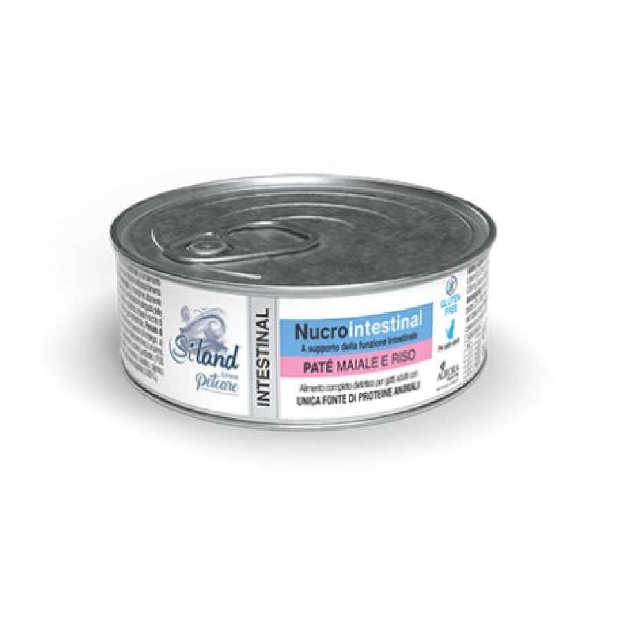 Aurora Biofarma, Siland Nucrointestinal Gatto Paté Maiale e Riso, 85 g
