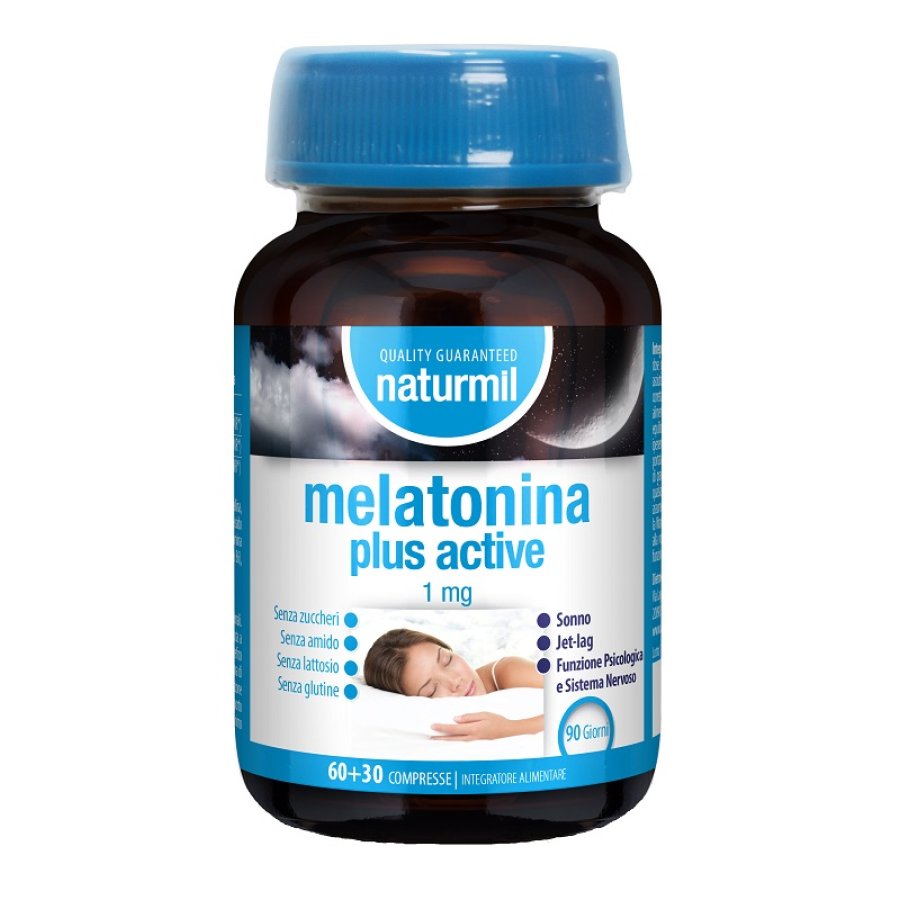 NATURMIL Melatonina Plus Active, 90 Compresse NATURMIL Melatonina Plus Active, 90 Compresse