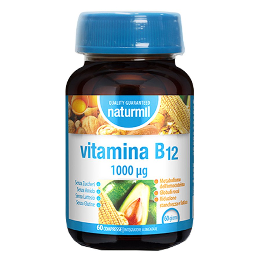 Naturmil Vitamina B12, 60 Compresse