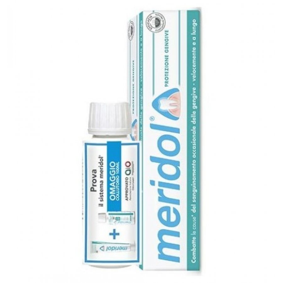 Meridol - Protezione Gengive Dentifricio 75ml + Collutorio 100ml - Igiene Orale Avanzata