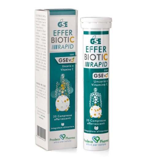 GSE Biotic Efferbiotic Rapid, 20 Compresse 