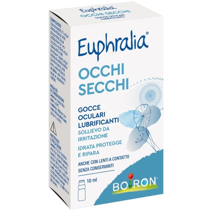 Euphralia Occhi Secchi Gocce Oculari Lubrificanti, 10 ml