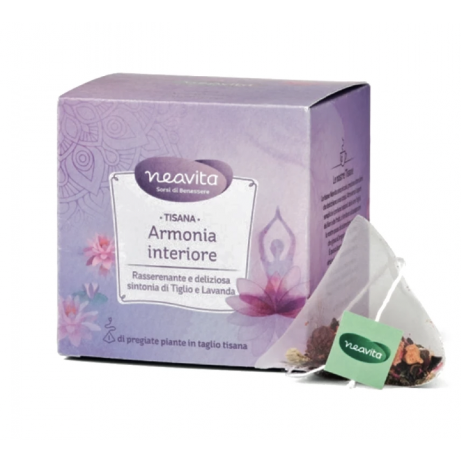 Neavita Tisana Armonia Interiore, Tisana Biologica, 15 Filtroscrigno da 2,8 g