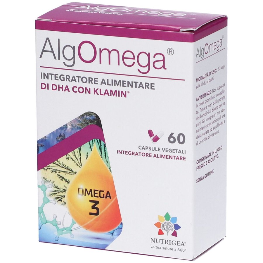 Nutrigea, Algomega, 60 capsule