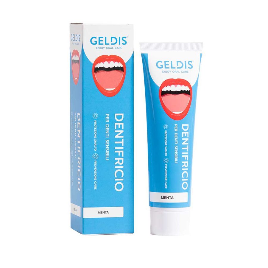 Geldis Dentifricio per Denti Sensibili Menta, 100 ml