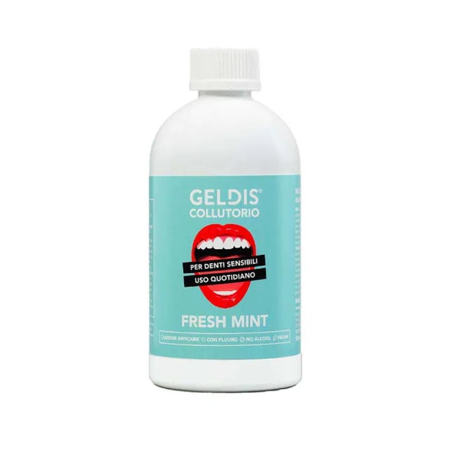 Geldis Collutorio Menta Fresca, 500 ml